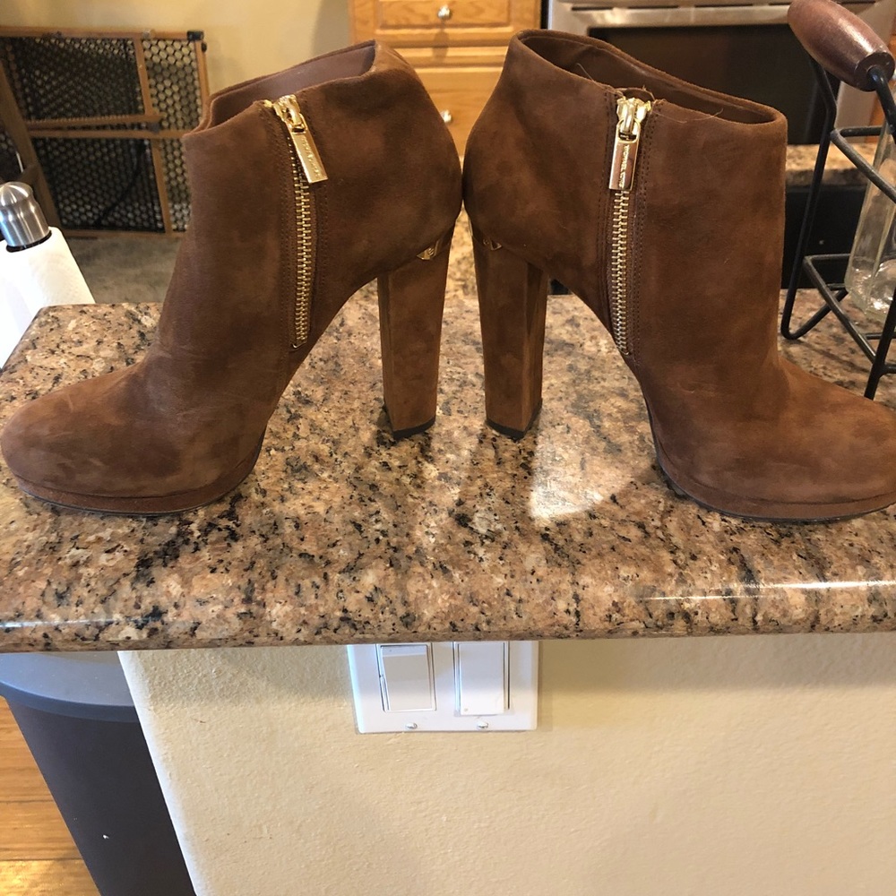 Michael Kors Suede Booties